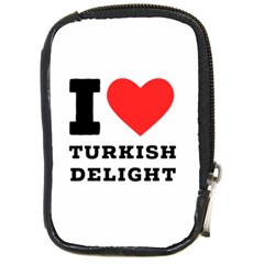 I Love Turkish Delight Compact Camera Leather Case by ilovewhateva