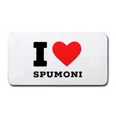 I Love Spumoni Medium Bar Mat by ilovewhateva