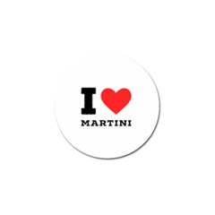I Love Martini Golf Ball Marker (10 Pack) by ilovewhateva