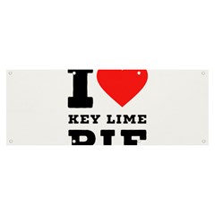 I Love Key Lime Pie Banner And Sign 8  X 3  by ilovewhateva