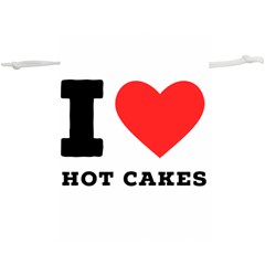 I Love Hot Cakes Lightweight Drawstring Pouch (xl) by ilovewhateva