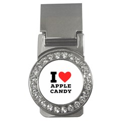 I Love Apple Candy Money Clips (cz)  by ilovewhateva