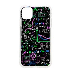 Math-linear-mathematics-education-circle-background Iphone 11 Tpu Uv Print Case by Salman4z
