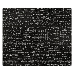 Math-equations-formulas-pattern Two Sides Premium Plush Fleece Blanket (small) by Salman4z