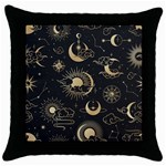 Asian-seamless-pattern-with-clouds-moon-sun-stars-vector-collection-oriental-chinese-japanese-korean Throw Pillow Case (Black) Front
