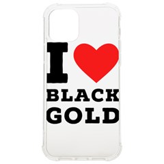I Love Black Gold Iphone 12/12 Pro Tpu Uv Print Case by ilovewhateva