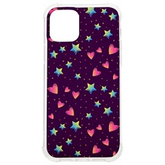 Colorful-stars-hearts-seamless-vector-pattern Iphone 12/12 Pro Tpu Uv Print Case by Salman4z