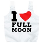 I love full moon Full Print Recycle Bag (XL)