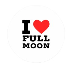 I Love Full Moon Mini Round Pill Box by ilovewhateva