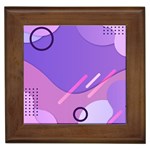 Colorful-abstract-wallpaper-theme Framed Tile