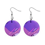 Colorful-abstract-wallpaper-theme Mini Button Earrings