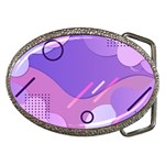 Colorful-abstract-wallpaper-theme Belt Buckles