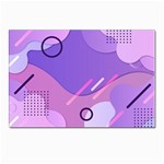 Colorful-abstract-wallpaper-theme Postcards 5  x 7  (Pkg of 10)