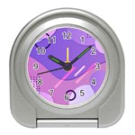 Colorful-abstract-wallpaper-theme Travel Alarm Clock