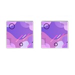 Colorful-abstract-wallpaper-theme Cufflinks (Square)