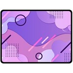 Colorful-abstract-wallpaper-theme Fleece Blanket (Large)