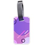Colorful-abstract-wallpaper-theme Luggage Tag (two sides)