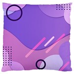 Colorful-abstract-wallpaper-theme Large Cushion Case (One Side)