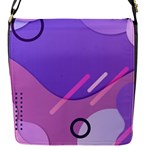Colorful-abstract-wallpaper-theme Flap Closure Messenger Bag (S)