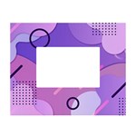 Colorful-abstract-wallpaper-theme White Tabletop Photo Frame 4 x6 