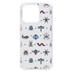 Insects-icons-square-seamless-pattern iPhone 14 Pro TPU UV Print Case Front