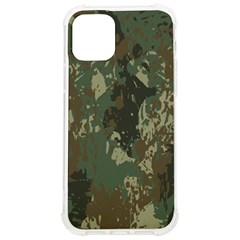 Camouflage-splatters-background Iphone 12/12 Pro Tpu Uv Print Case by Salman4z
