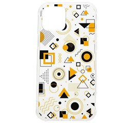 Flat Geometric Shapes Background Iphone 12 Pro Max Tpu Uv Print Case by pakminggu