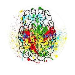 Brain Mind Psychology Idea Hearts Mini Round Pill Box (pack Of 5) by pakminggu