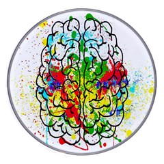 Brain Mind Psychology Idea Hearts Wireless Fast Charger(white) by pakminggu