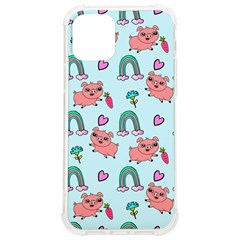 Pigs Pattern Art Design Drawing Sketch Wallpaper Iphone 12/12 Pro Tpu Uv Print Case by pakminggu