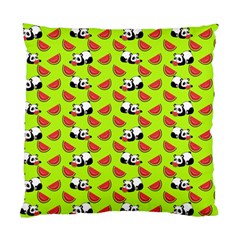 Watermelon Panda Background Wallpaper Standard Cushion Case (one Side) by pakminggu