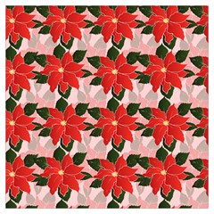 Poinsettia Pattern Seamless Pattern Christmas Xmas Lightweight Scarf  by pakminggu