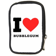 I Love Bubblegum Compact Camera Leather Case by ilovewhateva