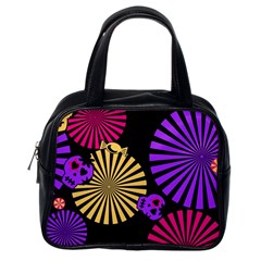 Seamless Halloween Day Of The Dead Classic Handbag (one Side) by danenraven