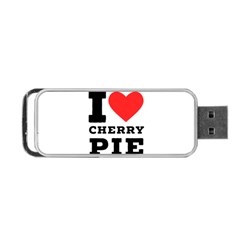 I Love Cherry Pie Portable Usb Flash (two Sides) by ilovewhateva
