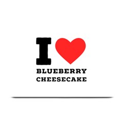 I Love Blueberry Cheesecake  Plate Mats by ilovewhateva