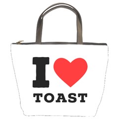 I Love Toast Bucket Bag by ilovewhateva