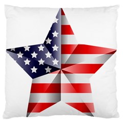 United States Of America Flag Of The United States Independence Day Standard Premium Plush Fleece Cushion Case (two Sides) by danenraven
