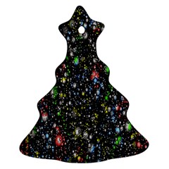 Illustration Universe Star Planet Christmas Tree Ornament (two Sides) by danenraven