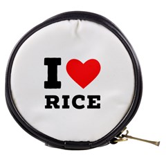 I Love Rice Mini Makeup Bag by ilovewhateva