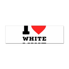 I Love White Wine Sticker Bumper (10 Pack) by ilovewhateva