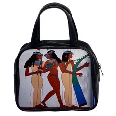 Egypt Fresco Mural Decoration Classic Handbag (two Sides) by Mog4mog4