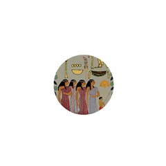 Egyptian Paper Women Child Owl 1  Mini Magnets by Mog4mog4