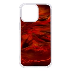 Fire Lion Flames Light Mystical Dangerous Wild Iphone 13 Pro Tpu Uv Print Case by Mog4mog4