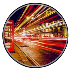 Telephone Booth Red London England Wireless Fast Charger(black)