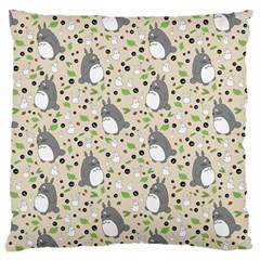 Pattern My Neighbor Totoro Large Cushion Case (two Sides) by Mog4mog4