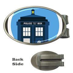 Doctor Who Tardis Money Clips (oval)  by Mog4mog4