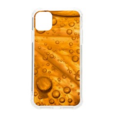 Lime Water Bubbles Macro Light Detail Background Iphone 11 Tpu Uv Print Case by Mog4mog4