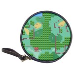 Green Retro Games Pattern Classic 20-CD Wallets
