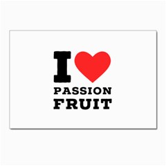 I Love Passion Fruit Postcard 4 x 6  (pkg Of 10) by ilovewhateva
